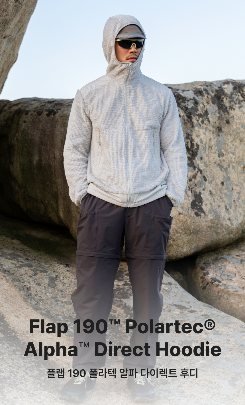 MUSINSA | URBANSIDE APPAREL [25FW] Flap 190 Polartec Alpha Direct